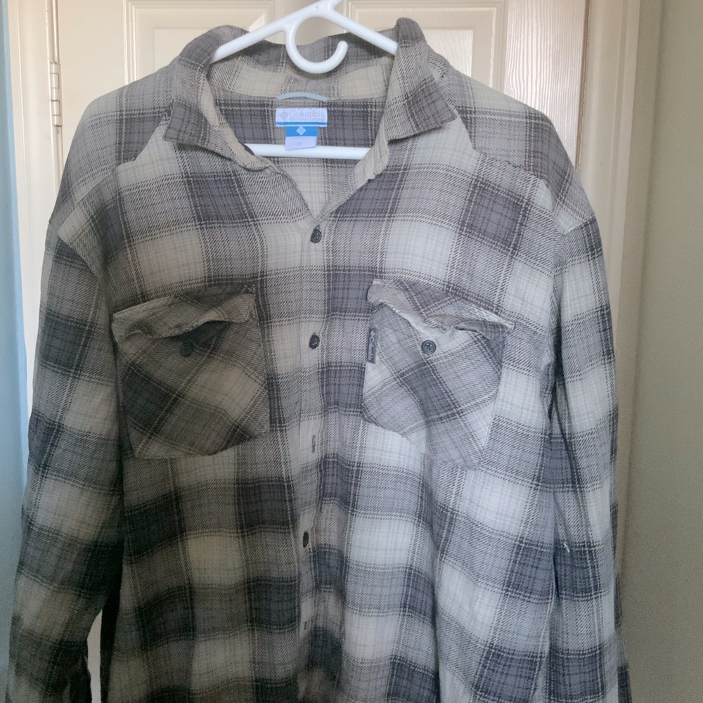 Columbia Fleece Flannel Jacket